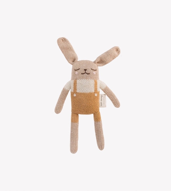 Bunny knit toy 小兔-羊鴕毛公仔 | ochre