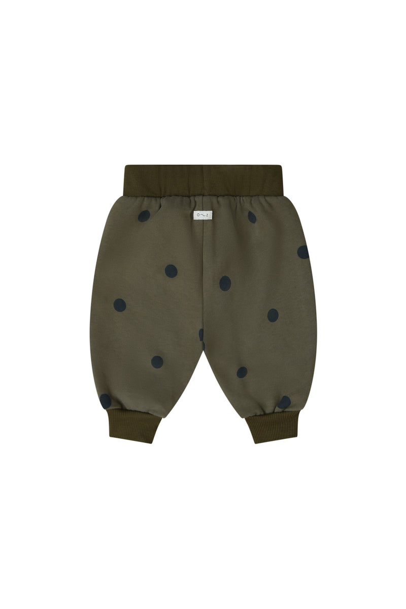 Olive Dots Sweatpants