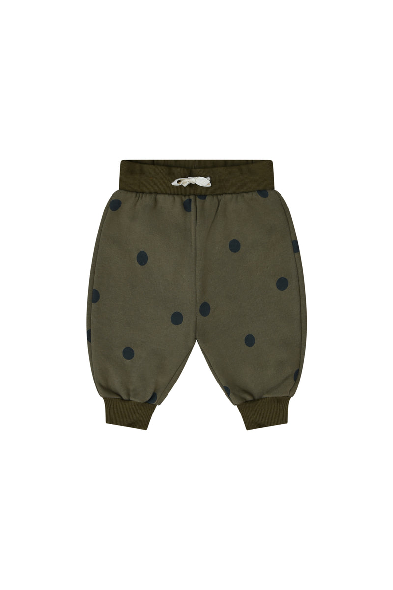 Olive Dots Sweatpants