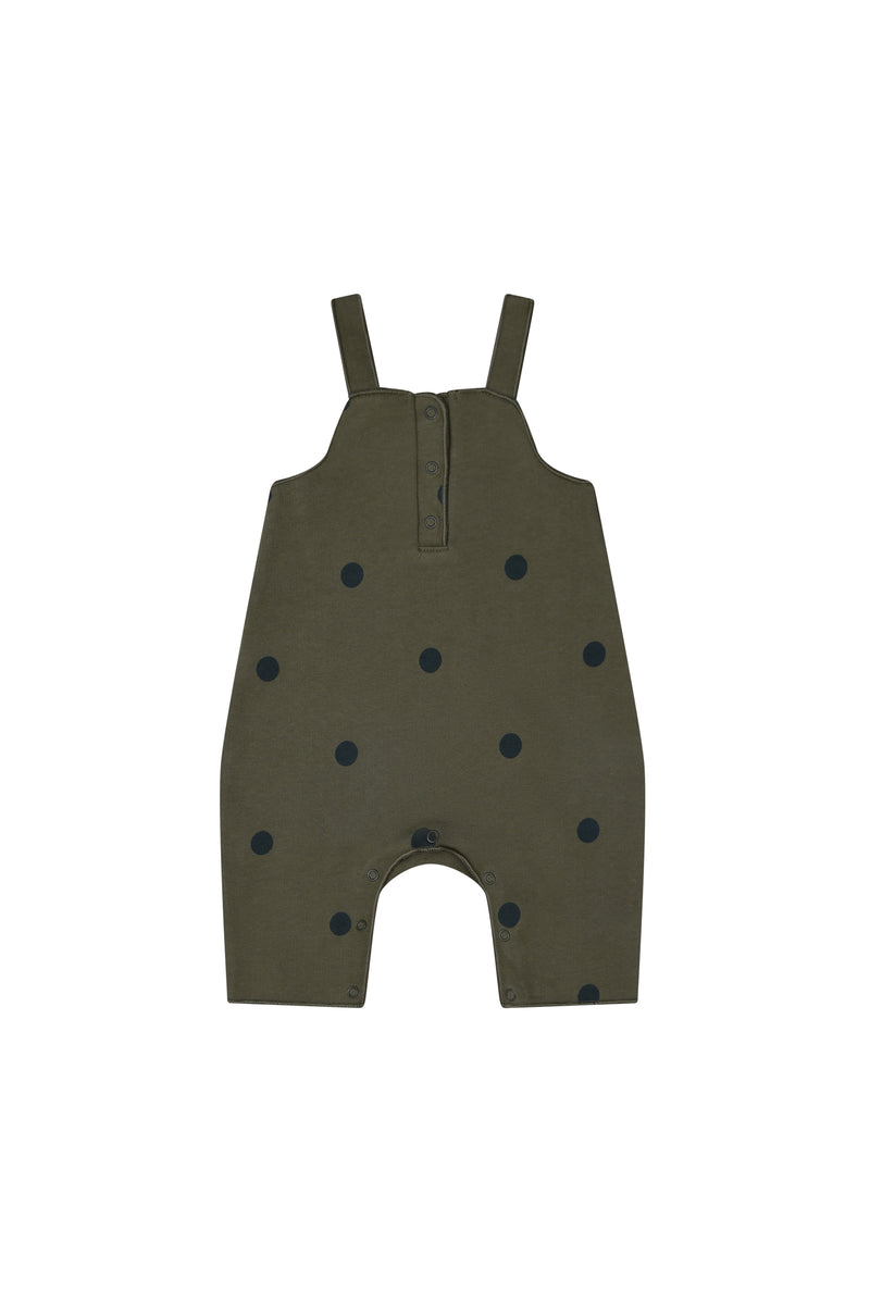 Olive Dots Salopette