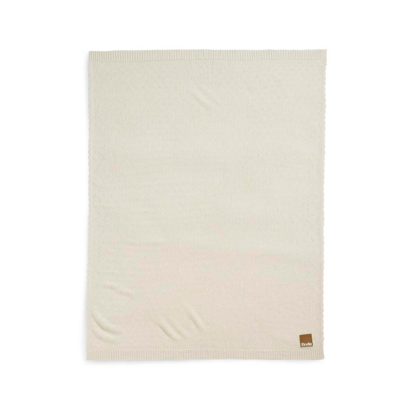 Pointelle Blanket-Creamy White