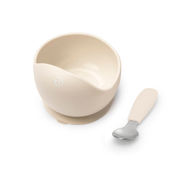 Silicone Bowl Set-Vanilla White