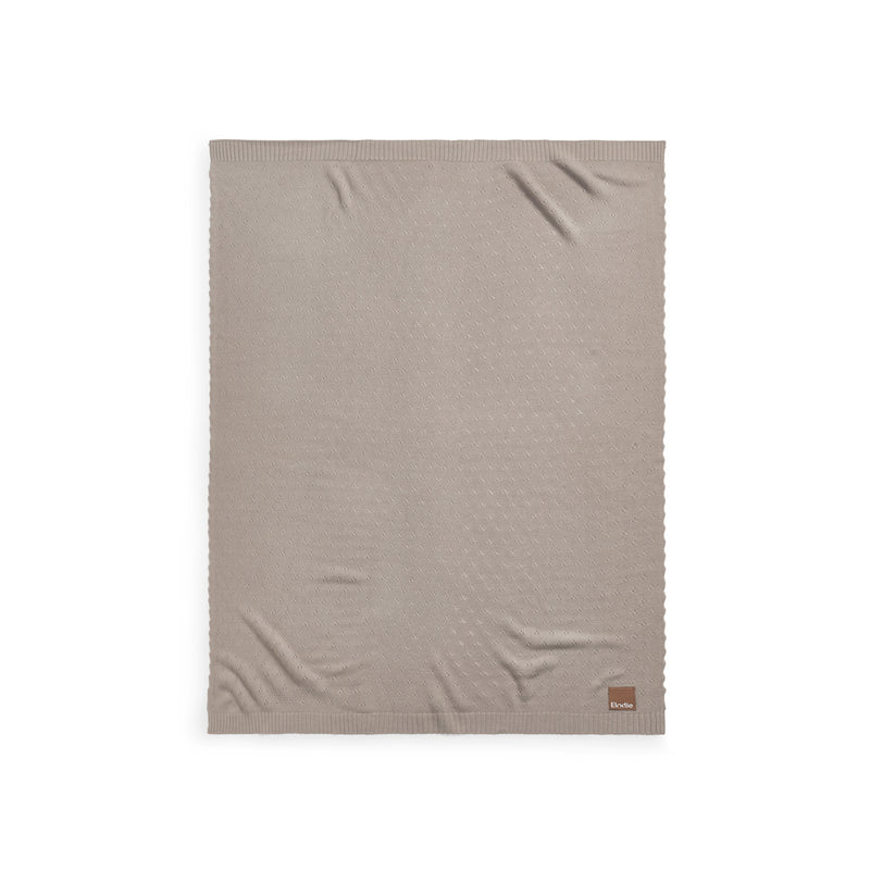 Pointelle Blanket-Tender Taupe