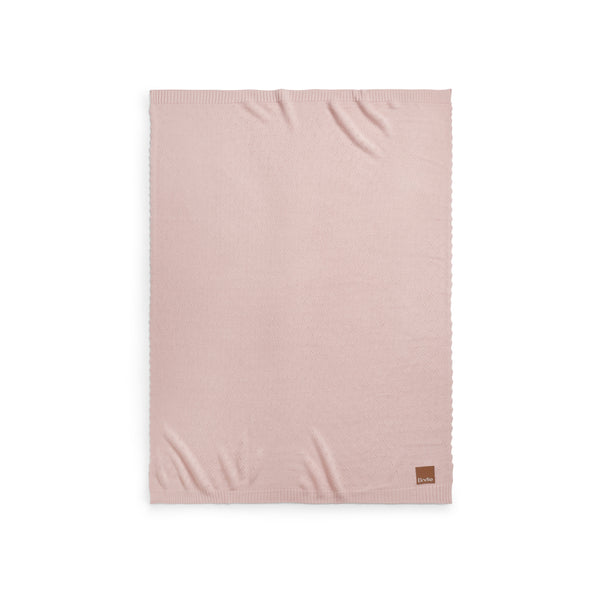 Pointelle Blanket-Misty Pink