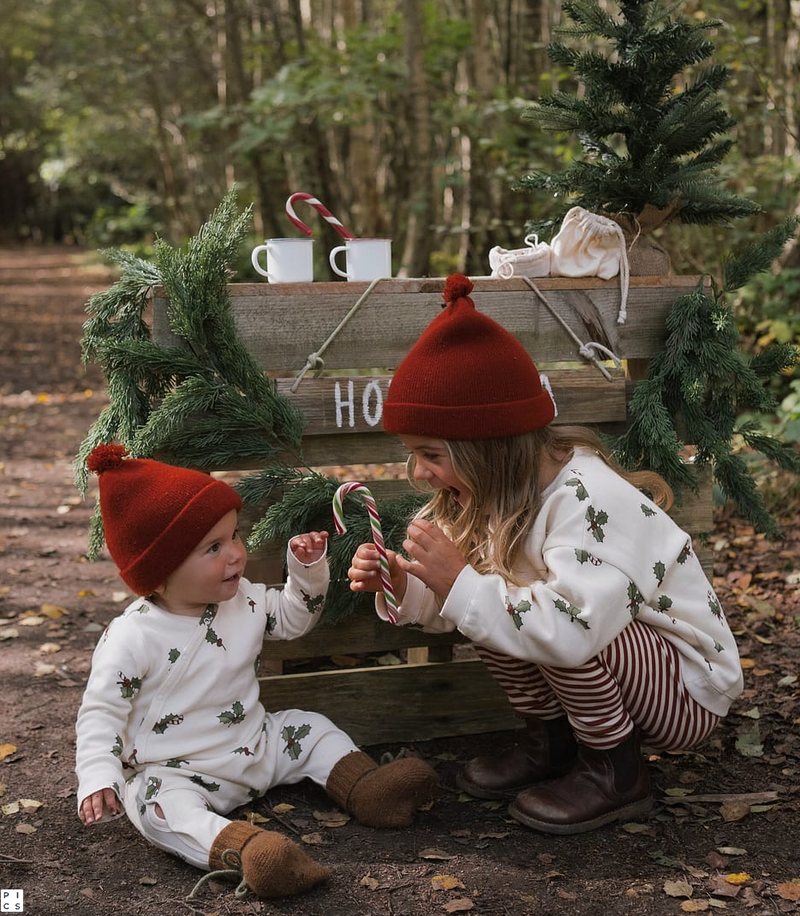 Holly Christmas Suit