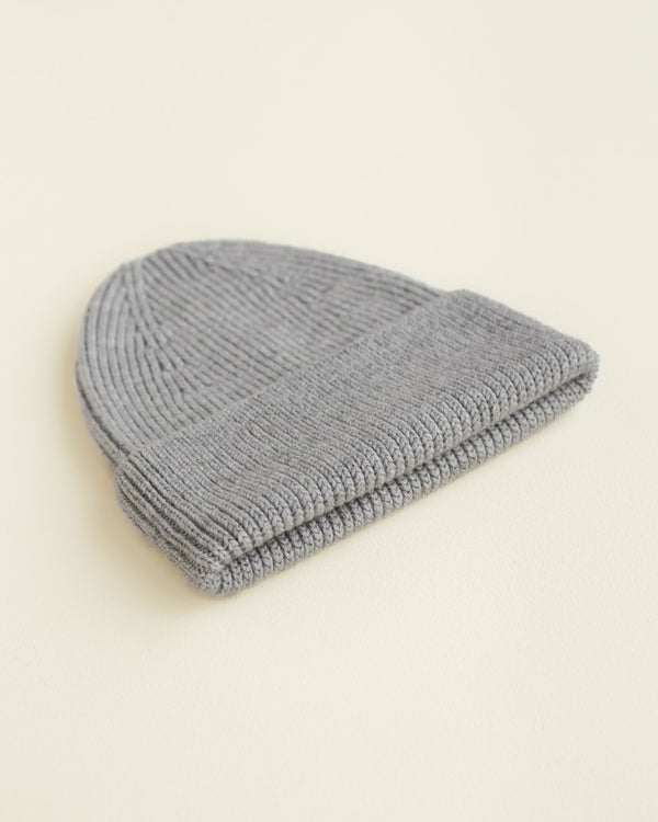 Beanie Fonzie KIDS  (Grey Melange)