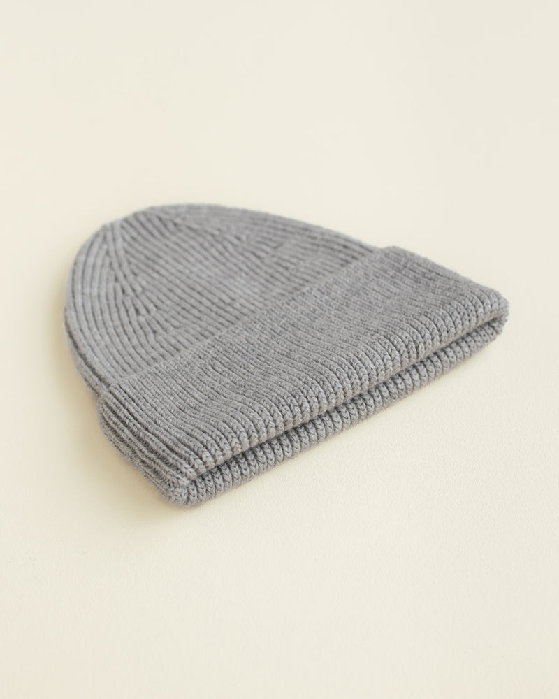 Beanie Fonzie KIDS  (Grey Melange)