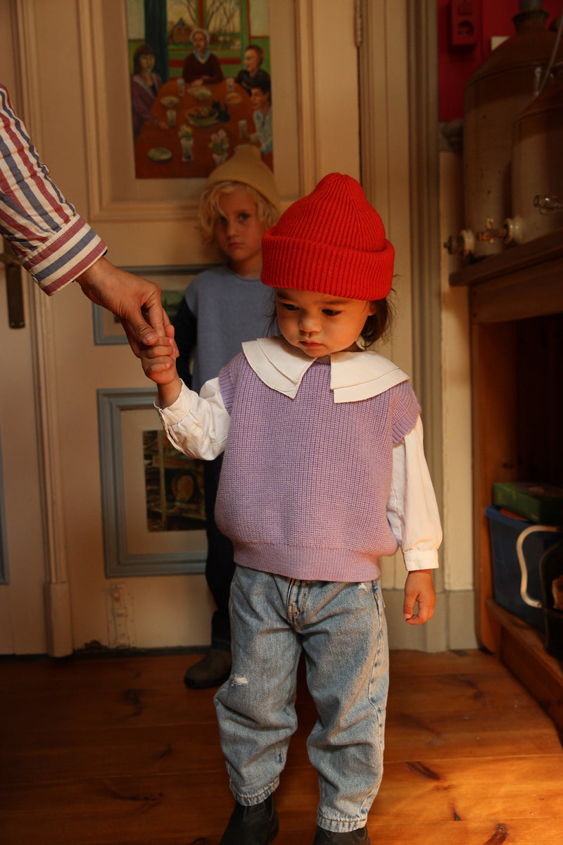 Beanie Fonzie KIDS (Red)