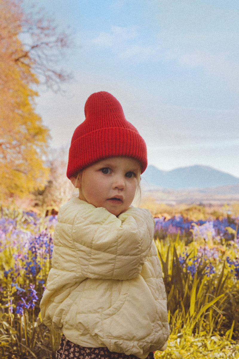Beanie Fonzie KIDS (Red)