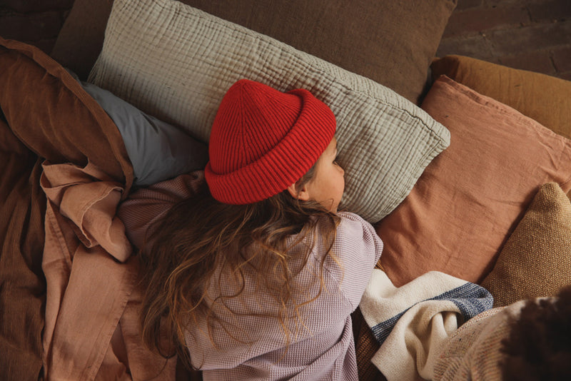 Beanie Fonzie KIDS (Red)