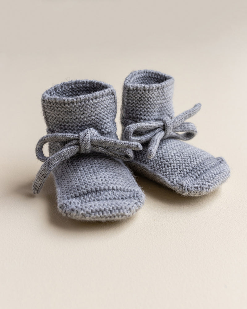 Booties 羊毛靴子-Grey Melange
