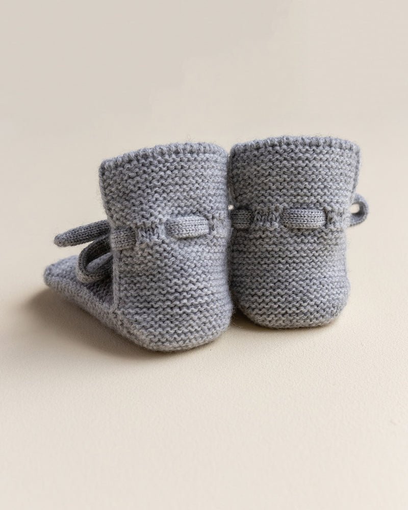 Booties 羊毛靴子-Grey Melange