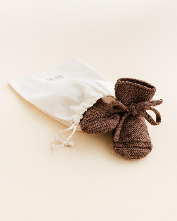 Booties 羊毛靴子-Mocha