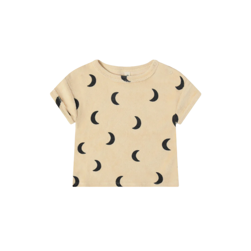 Pebble Midnight Terry Boxy T- Shirt