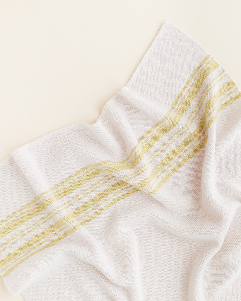 Blanket Gilbert (Silver / Light Yellow)