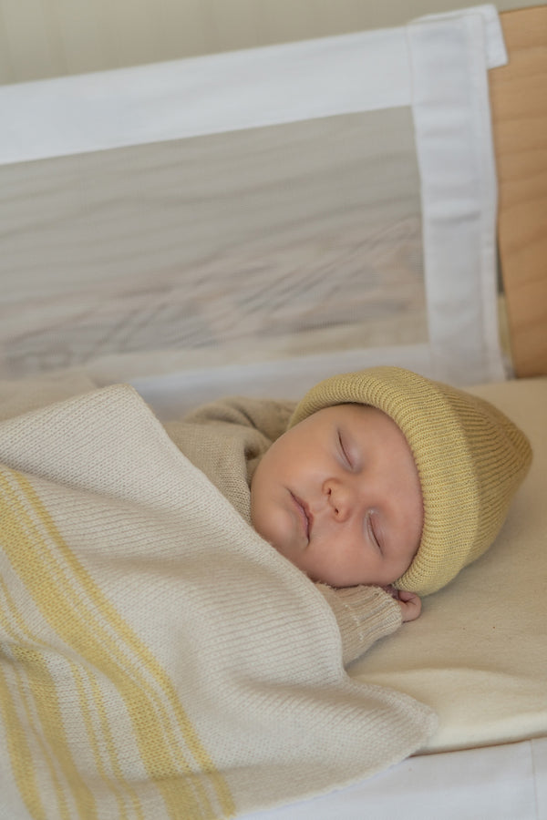 Blanket Gilbert (Silver / Light Yellow)
