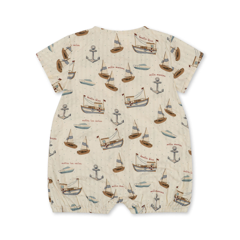 ACE ROMPER GOTS-SAIL AWAY