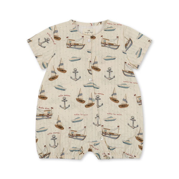 ACE ROMPER GOTS-SAIL AWAY