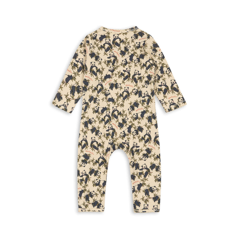 BASIC ONESIE GOTS-PANDA