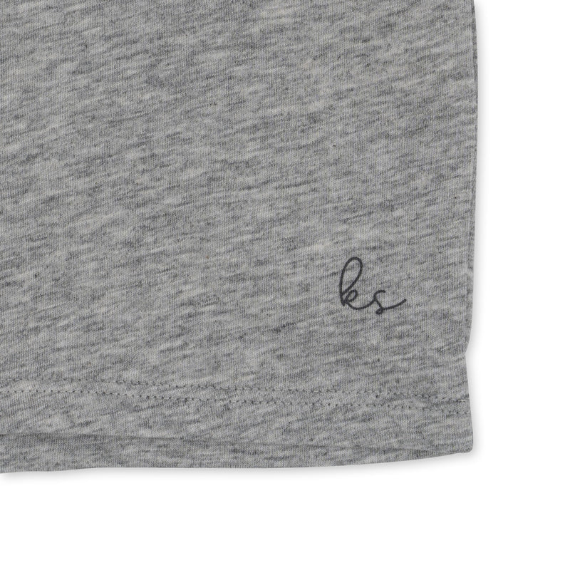 FAMO TEE GOTS-GREY MELANGE