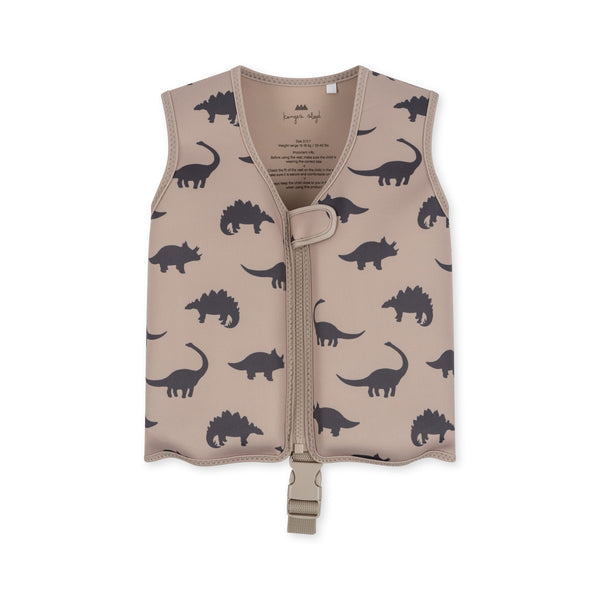 NEOPRENE FLOAT VEST-DINO SILHOUETTE