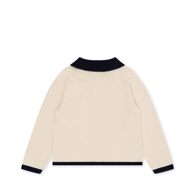 VENTON KNIT CARDIGAN-OFF WHITE