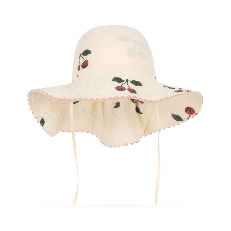 ELIN SUN HAT-MA GRANDE CERISE