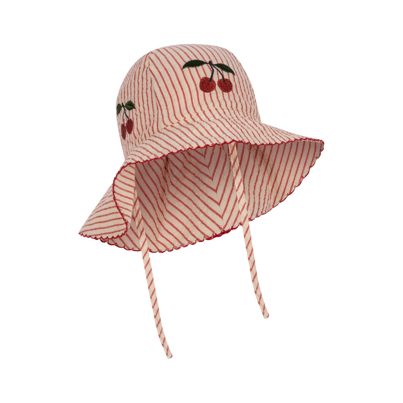 ELLIE SUN HAT-AMOUR STRIPE