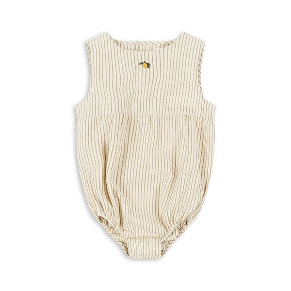 ELLIOT ROMPER GOTS-TEA STRIPE