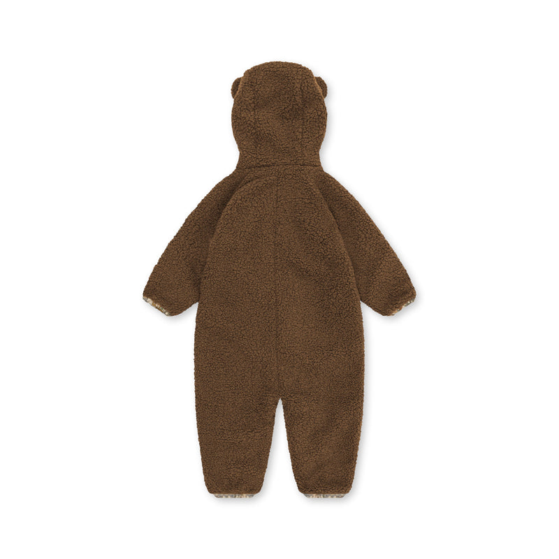 GRIZZ TEDDY ONESIE-SHITAKE