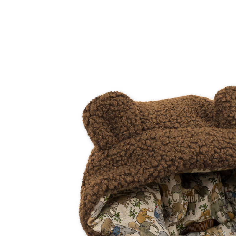 GRIZZ TEDDY ONESIE-SHITAKE