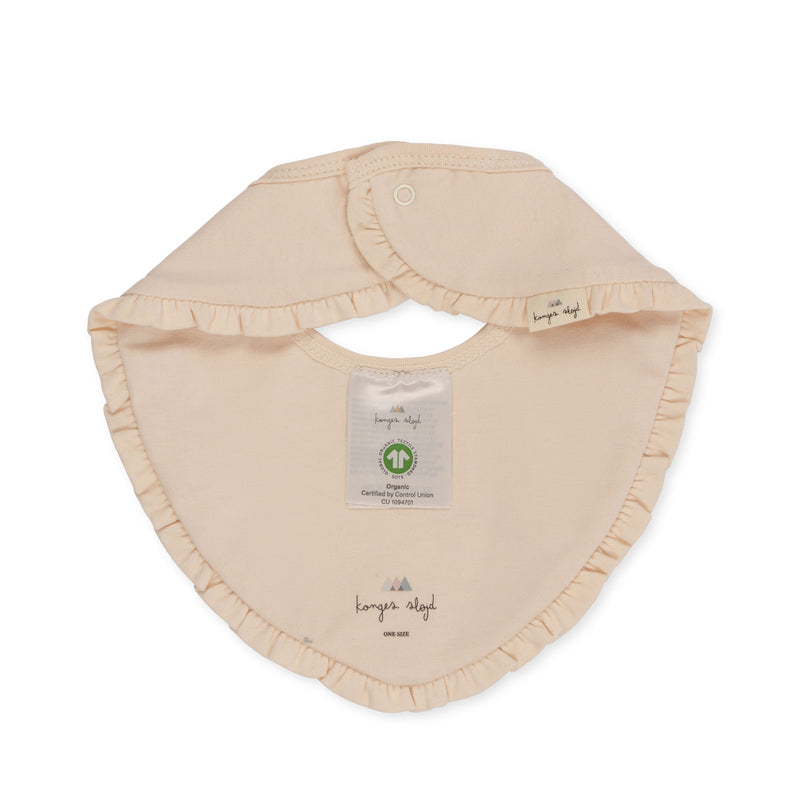 BASIC 2 PACK FRILL BIB-MA GRANDE CERISE/NOUVELLE PEACH