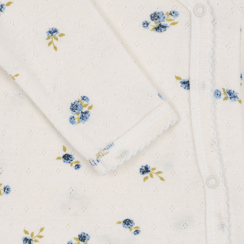 MINNIE ONESIE GOTS-BONDEROSE BLUE