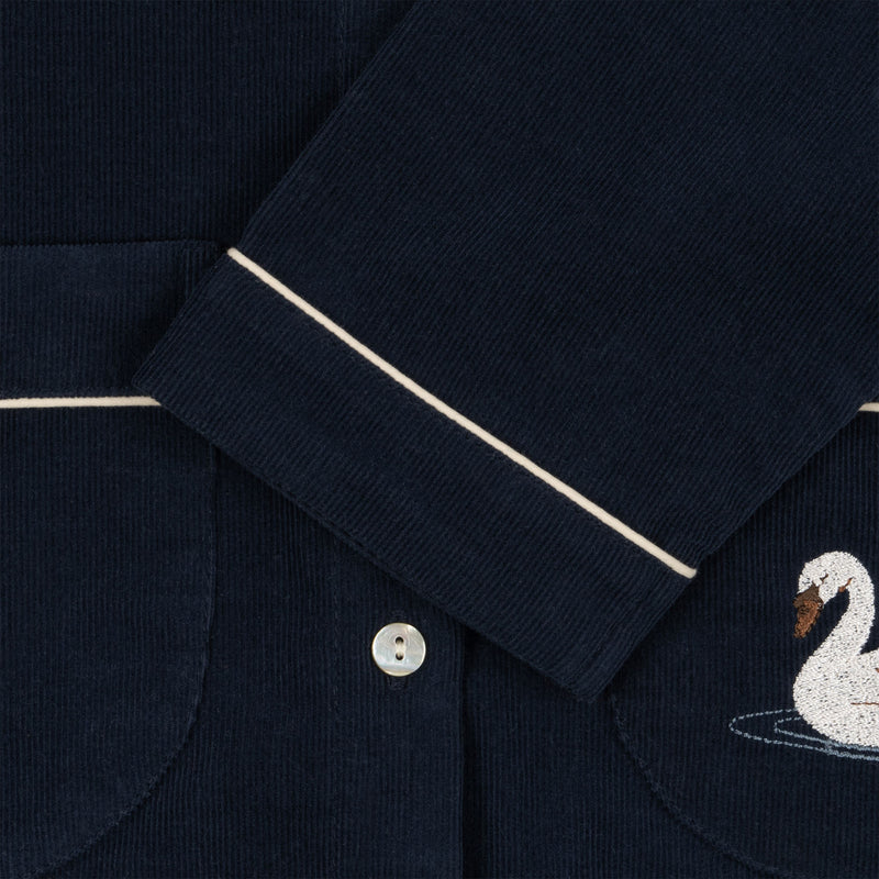 PEN COLLAR SHIRT-TOTAL ECLIPSE