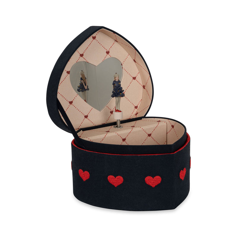 TREASURE BOX HEART-DARK NAVY