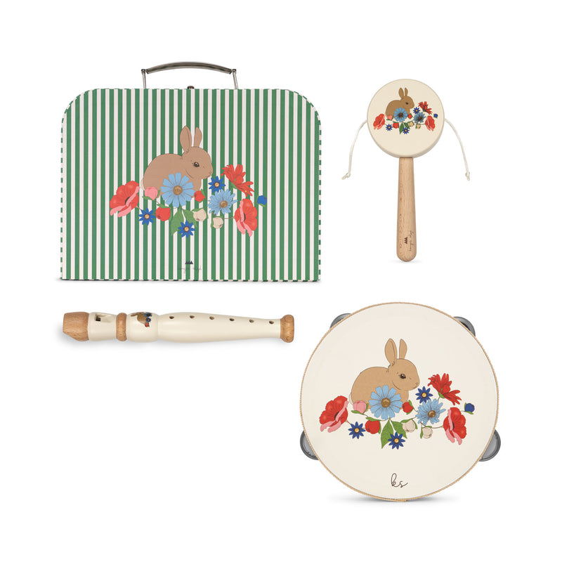 WOODEN MUSIC SET BUNNY FSC