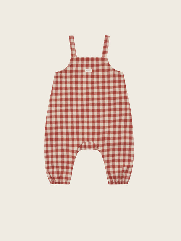 Paprika Gingham Salopette