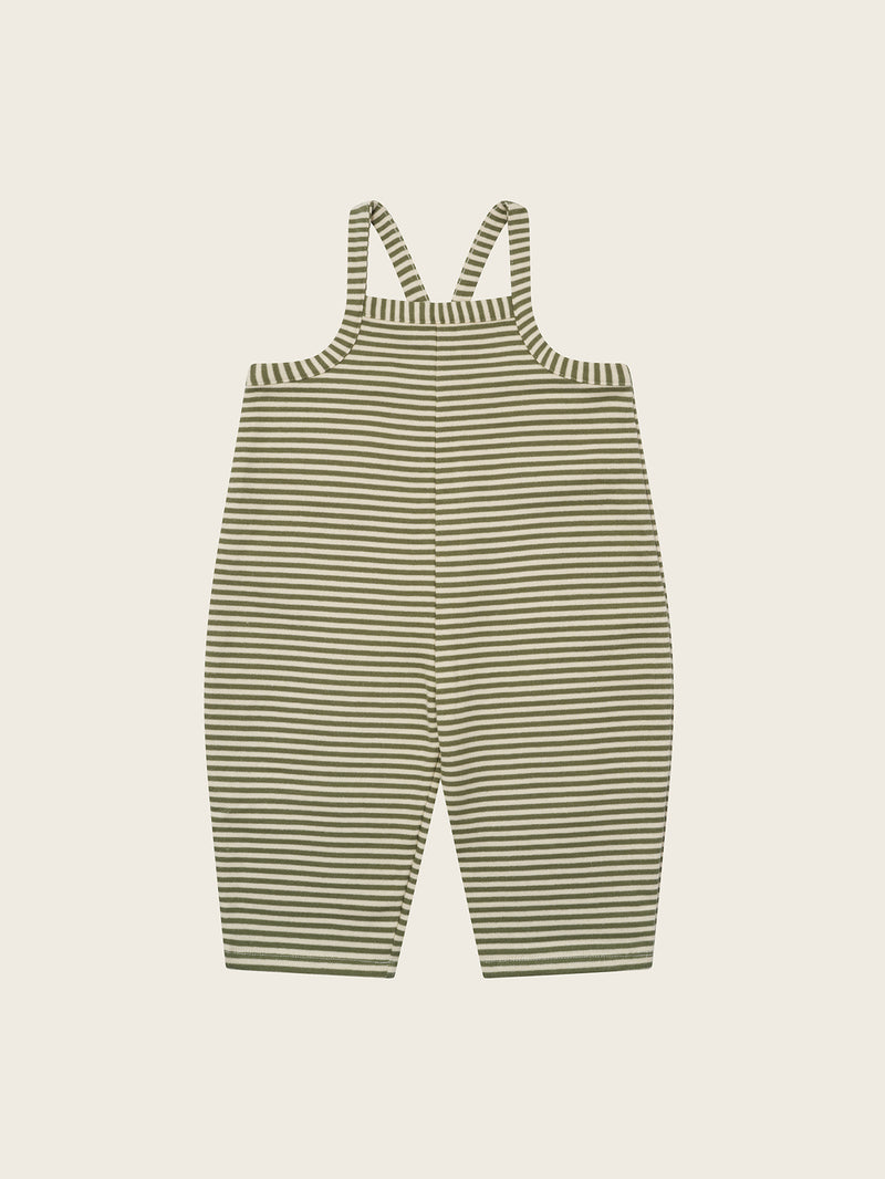Fern Stripes Dungarees