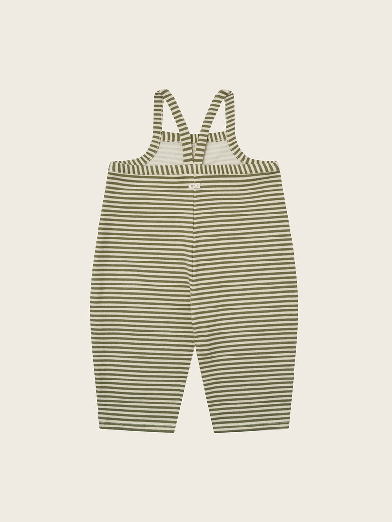 Fern Stripes Dungarees