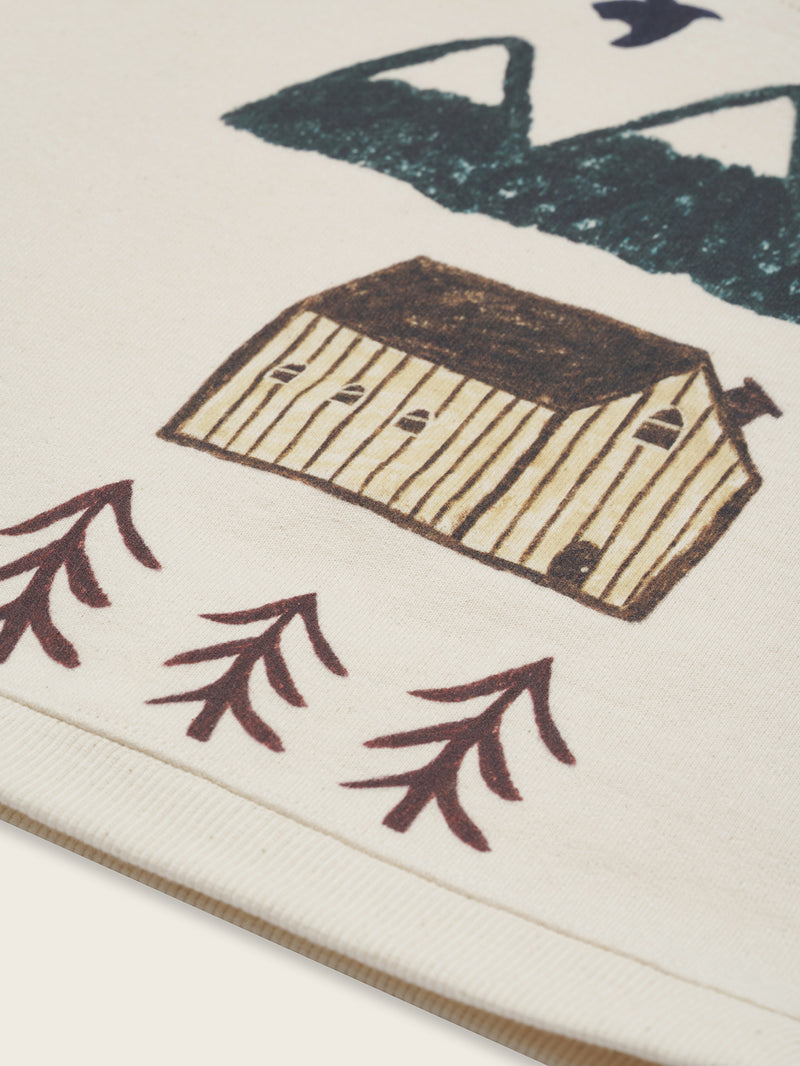 Cabin Adventure Sweatshirt Undyed