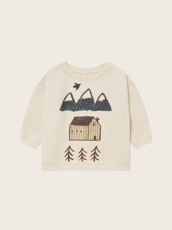 Cabin Adventure Sweatshirt Undyed