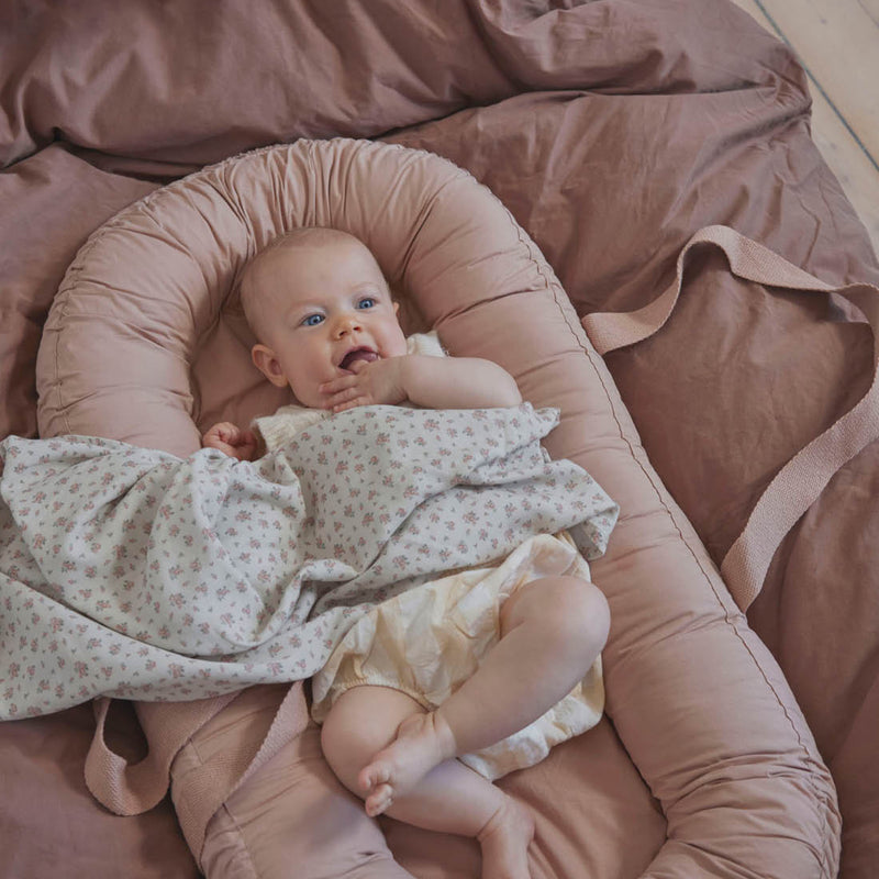 Bamboo Muslin Blanket-Autumn Rose