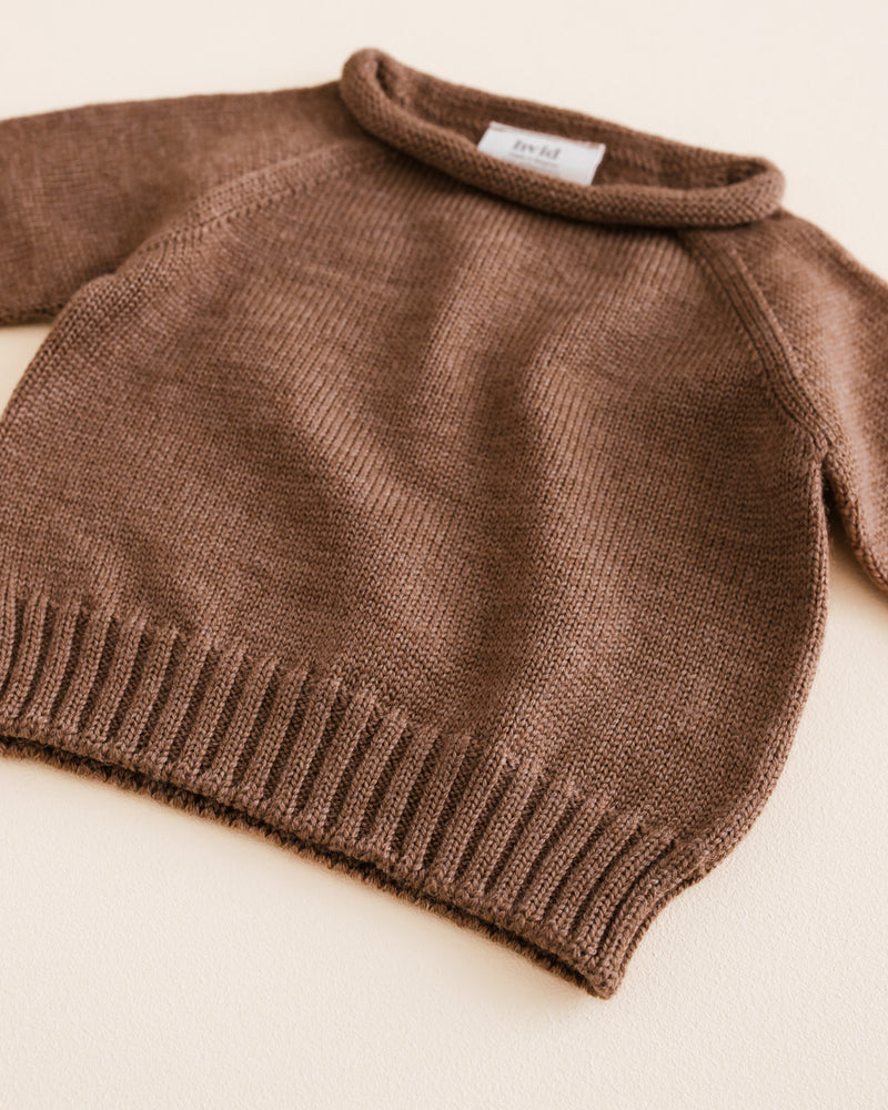 sweater Georgette (mocha)