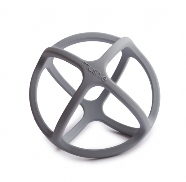 Mushie Ball Teether 牙膠 (Dove Gray)