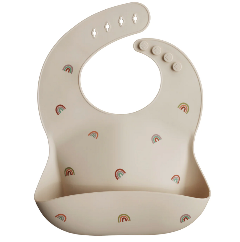 Silicone Bib 餐兜 (Rainbow)