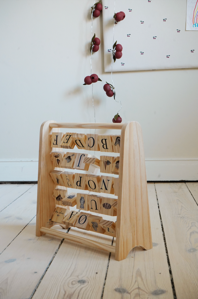 ABC WOODEN BLOCK FRAME FSC