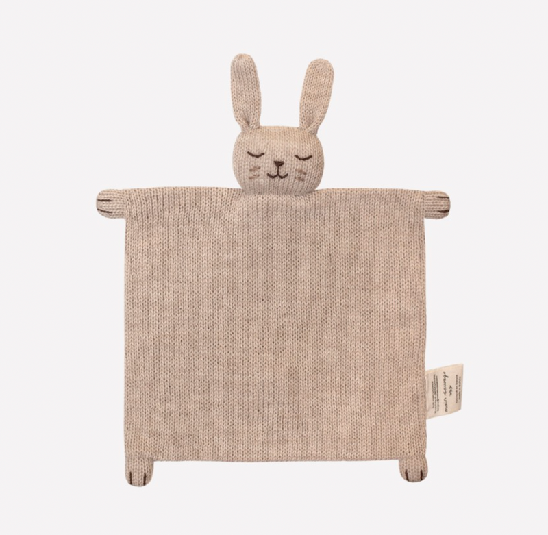 Knit cuddle cloth 安撫巾| bunny sand