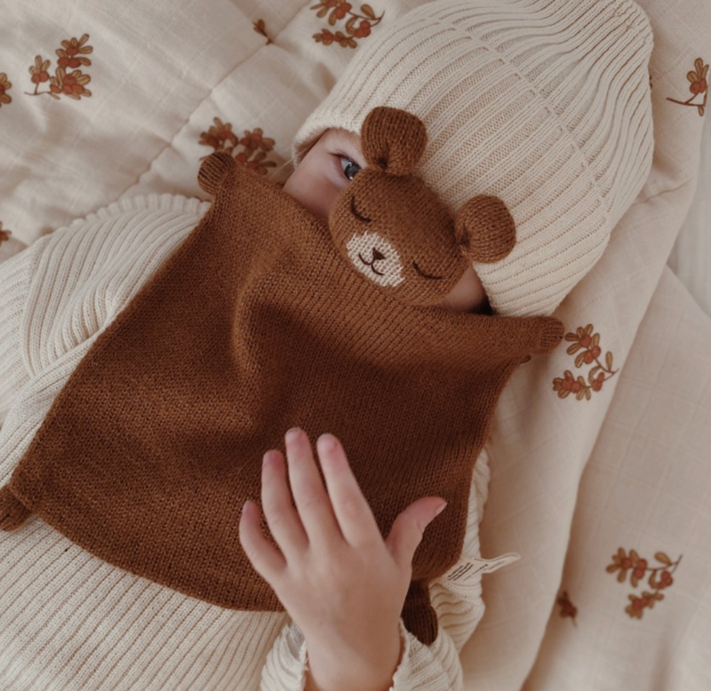 Knit cuddle cloth 安撫巾 | teddy
