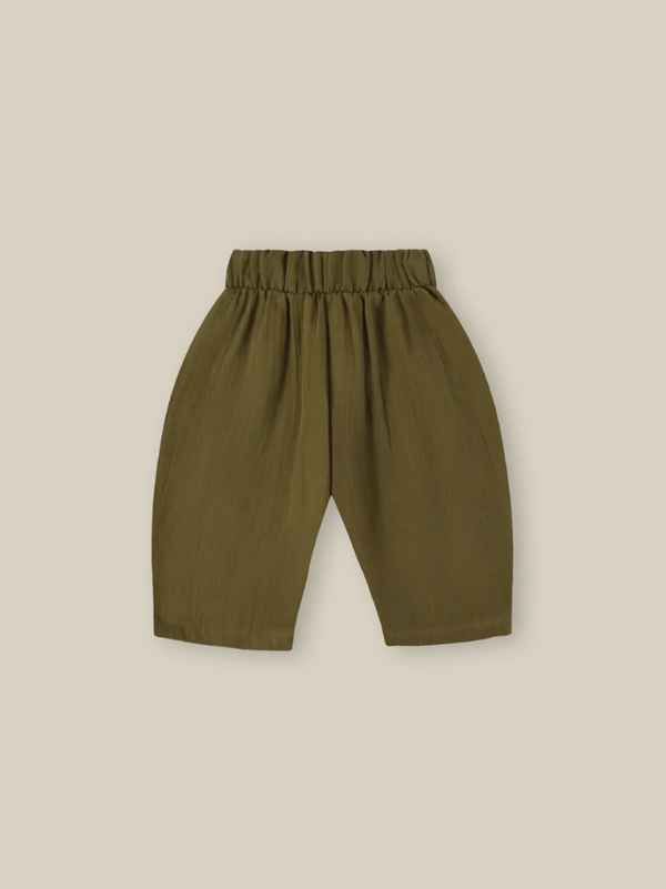 Olive Fisherman Pants