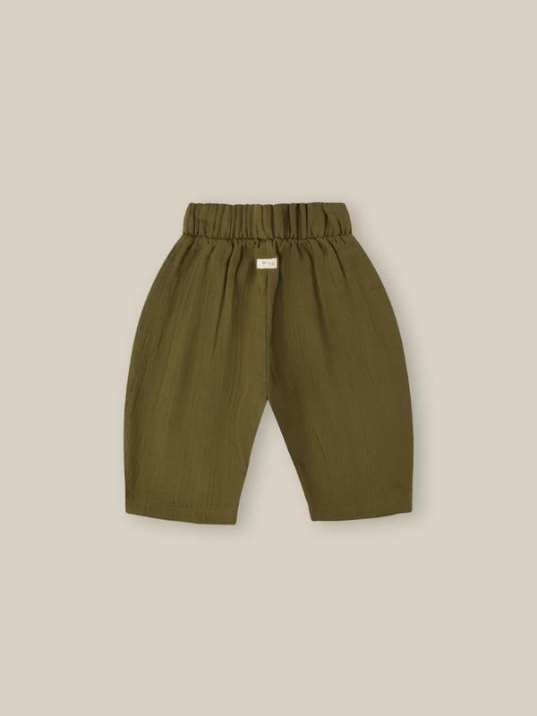 Olive Fisherman Pants